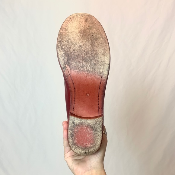 SOLD Guidi PL2 Red Horse Leather Zip Ankle Boots - Picture 5 of 13